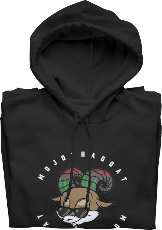 Around the World "MOJOTHAGOAT" Hoodie ~ Original White Letters